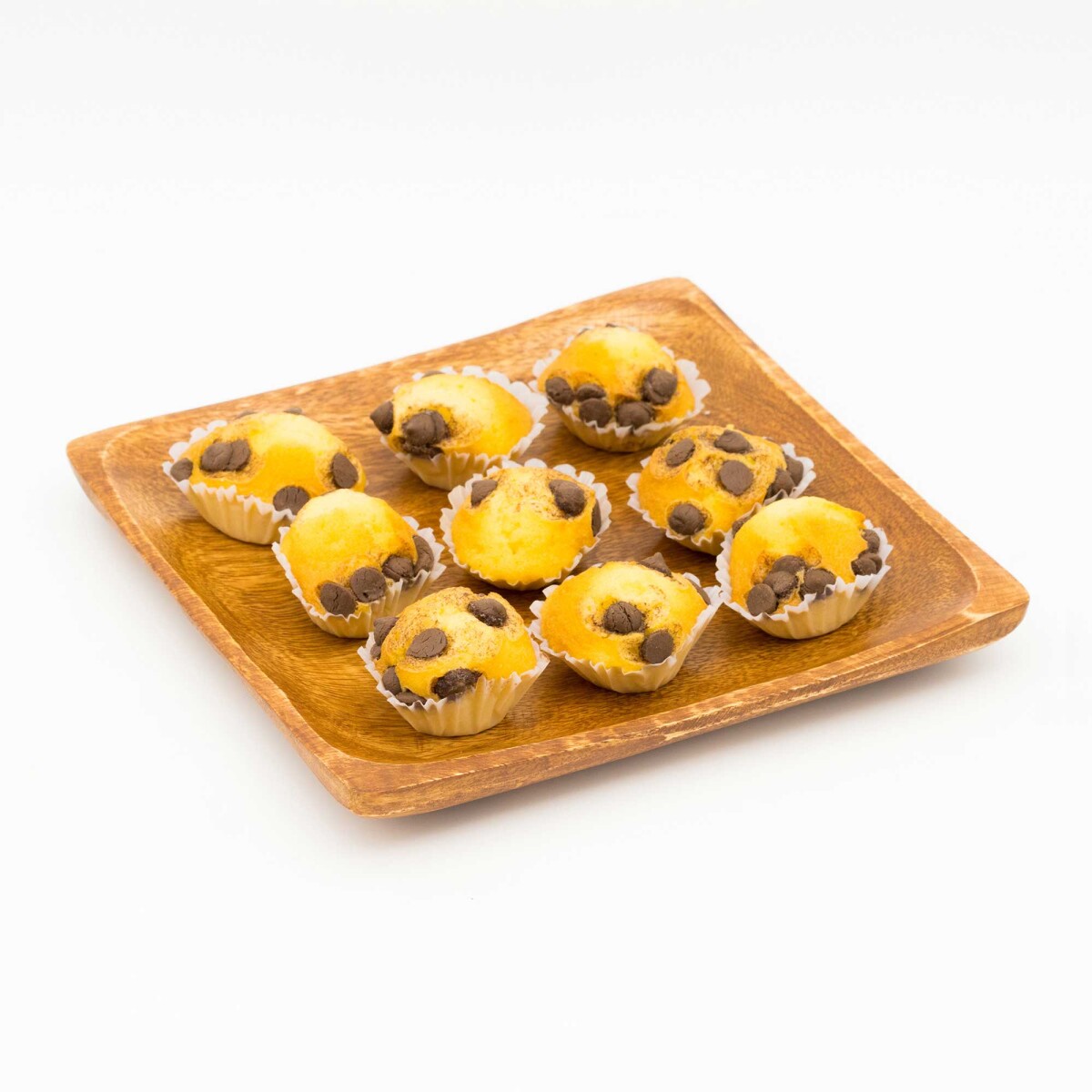 Mini Muffins con Chispas de Chocolate 