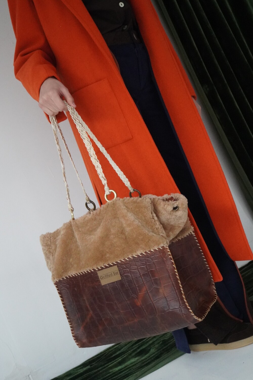 Deep Winter Bag Chocolate / Beige