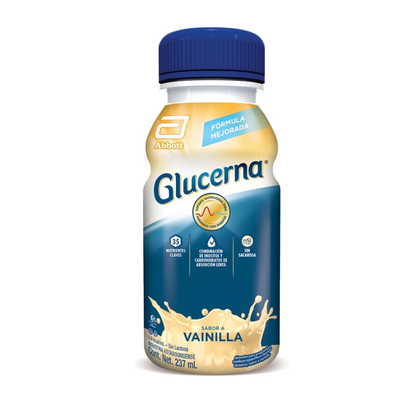 Glucerna Líquido Sabor Vainillla 237 Ml. Glucerna Líquido Sabor Vainillla 237 Ml.