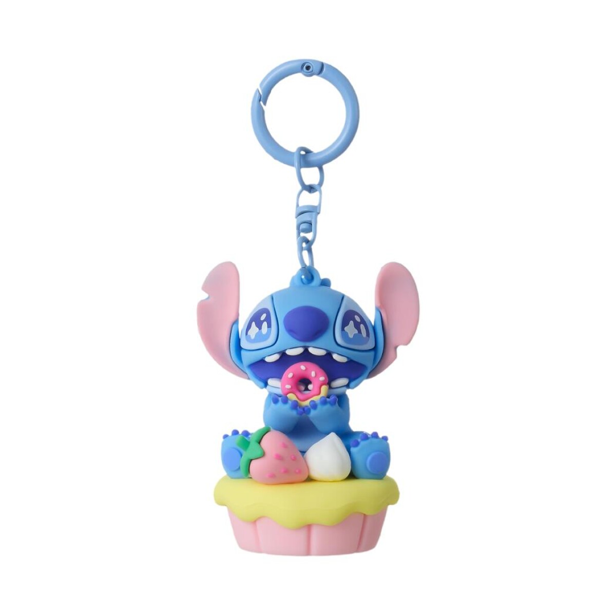 Llavero 3D cupcake - Stitch 