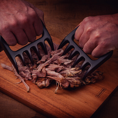 Garra multiuso en plastico negro 2 unidades -TRAMONTINA TR9002