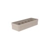 OL950 Organizador Ropa Interior Logic Beige 35x12.5 Cm Ou