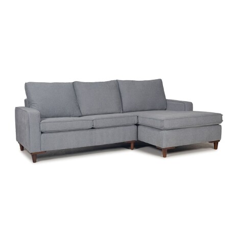 Rinconera Sevilha - Tela Microfibra - Chaise Derecho AA-13 (Gris)