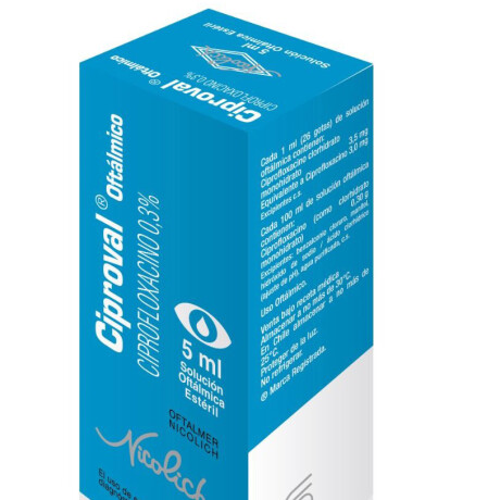 Ciproval Gotas Oftálmicas 5ml Ciproval Gotas Oftálmicas 5ml