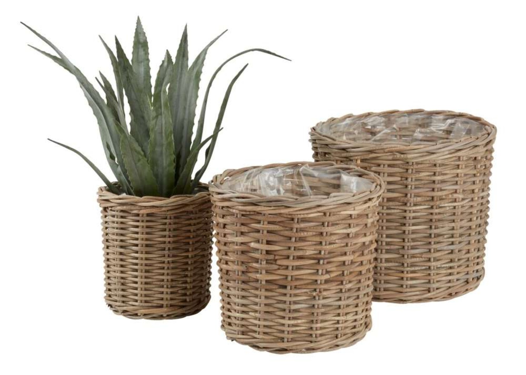 Maceta Sansebie Ø40/33/25 Kubu - Natural 