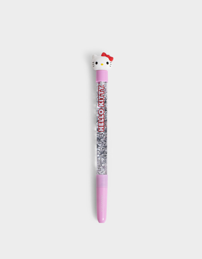 Lapices y Lapiceras Licencias Lapicera Con Topper "hello Kitty" - Rosa Claro