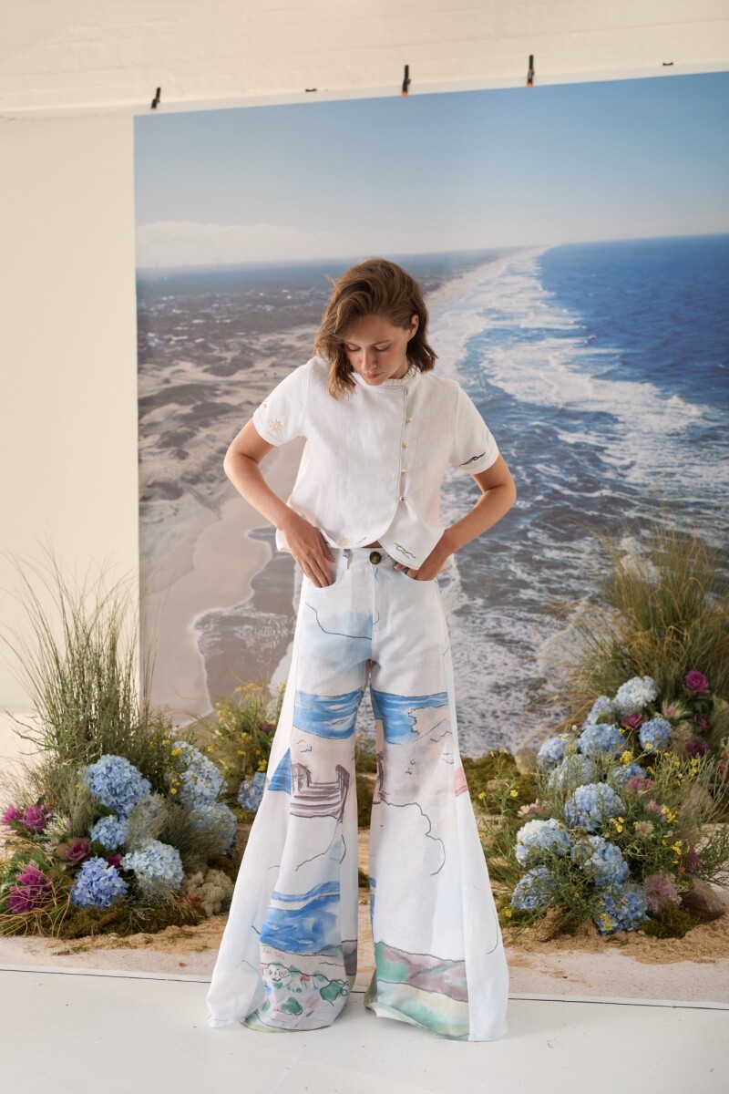 PANTALON OLEAJE PRINT Pre Venta Agua