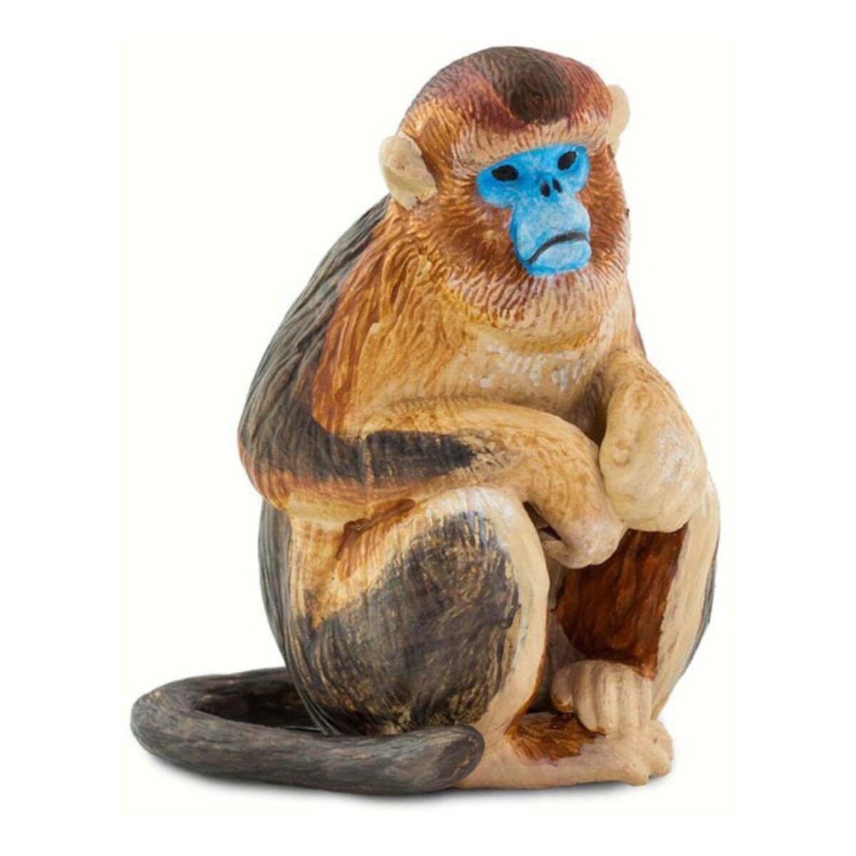 Mono De Nariz Chata Safari Figura Primate Muñeco Infantil 