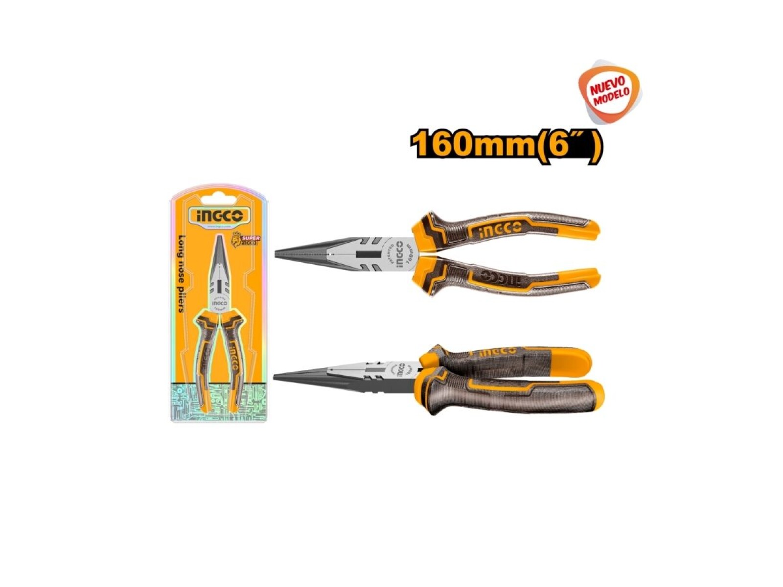 PINZA PUNTA FINA 6" 