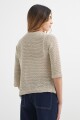 Cardigan mangas 3/4 BEIGE