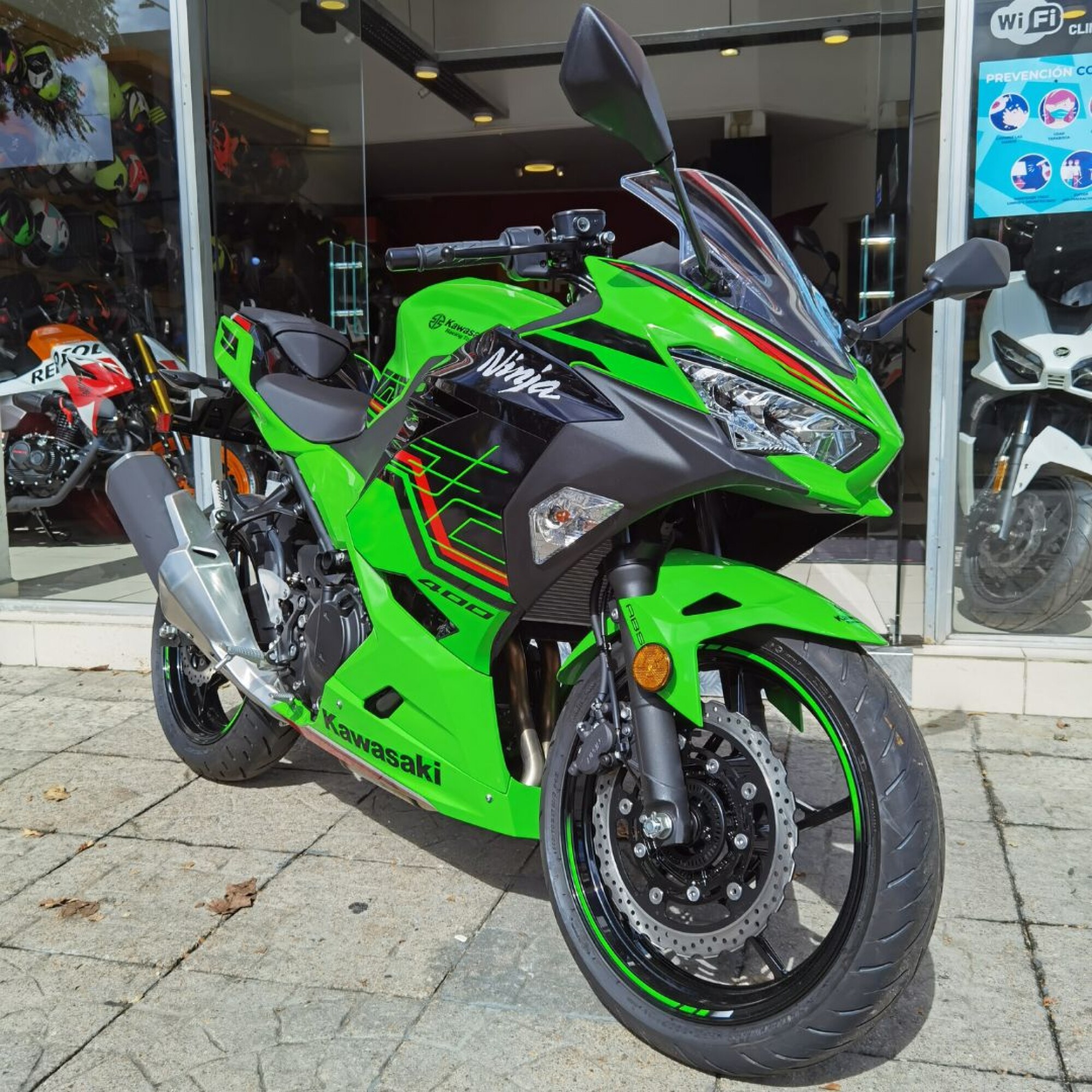 Kawasaki Ninja ABS - Verde - Reserva — Bike Up