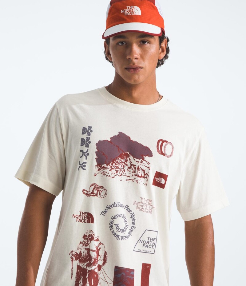 Remera regular Indigo Illusion White Dune