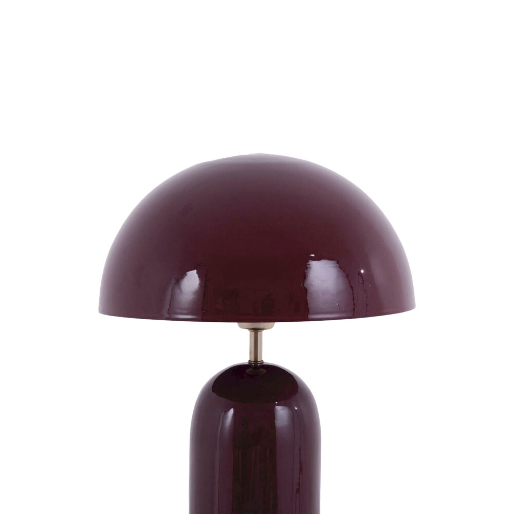 LÁMPARA DE MESA 37956, ROJO METAL 37956