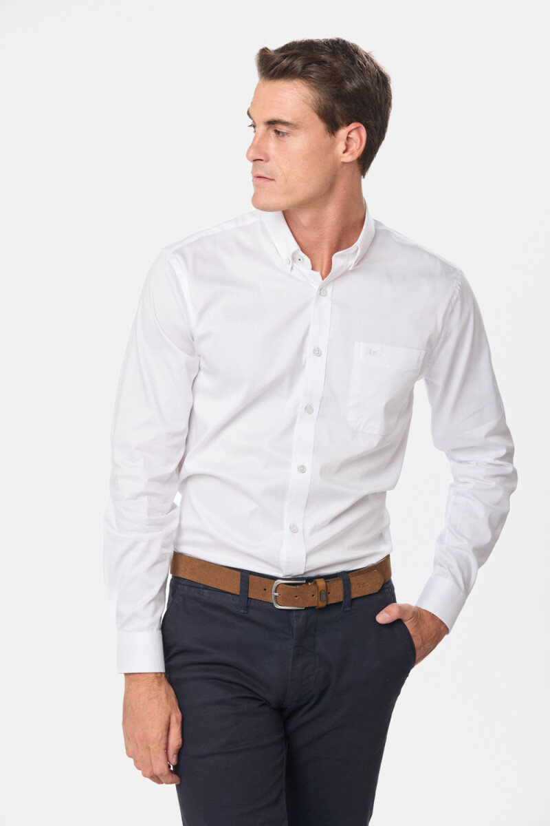 CAMISA LISA SPORT - Blanco 