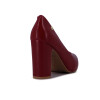Vizzano Zapato Casual Taco Cuadrado Punta Fina Cereza