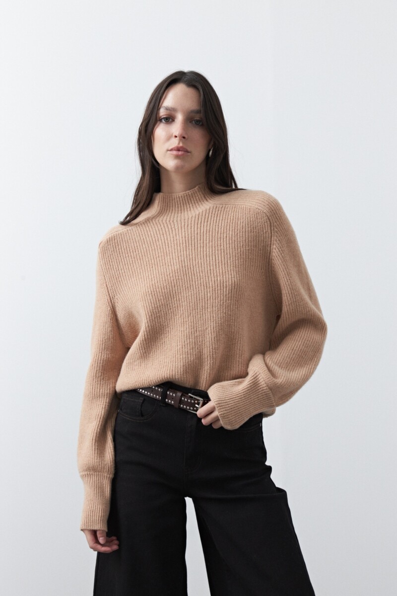 POLERA DALMA Rosa Tostado