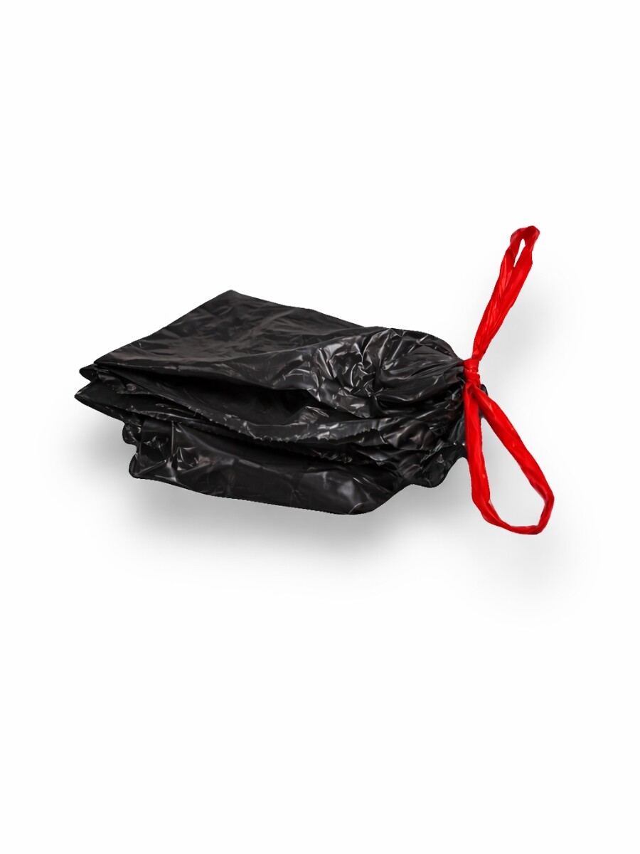 BOLSAS RESIDUOS EN ROLLO CIERRA FÁCIL negro