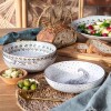 PORTMEIRION S MILLER ARTISANNE NOIR BOWL 22 CM X2 PORTMEIRION S MILLER ARTISANNE NOIR BOWL 22 CM X2