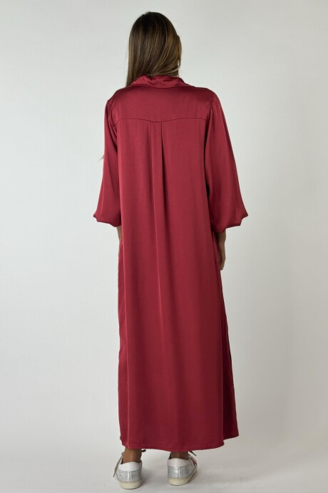 VESTIDO ENRICA Ladrillo