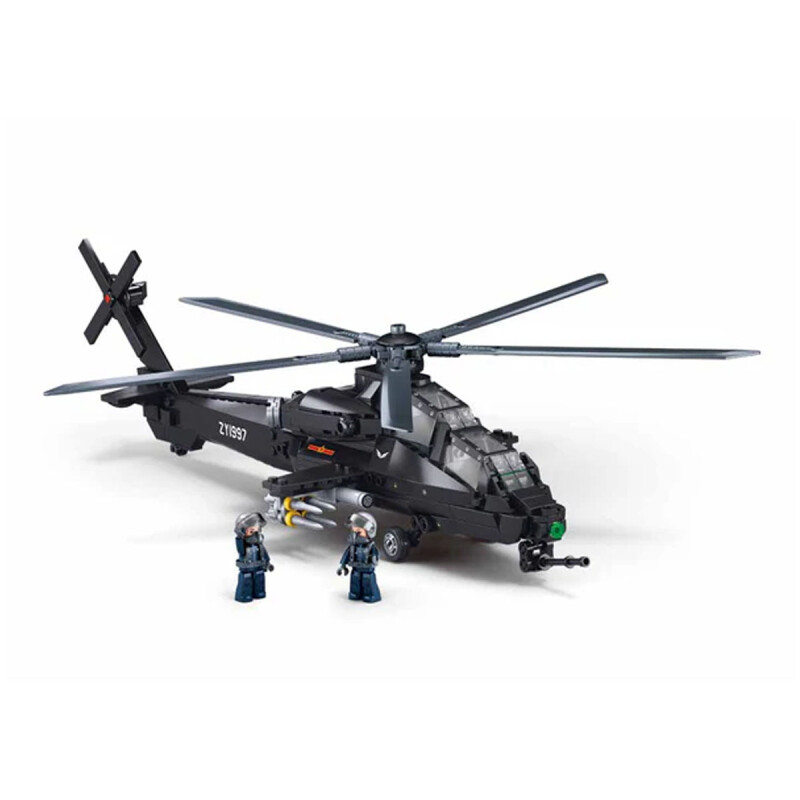 Helicóptero WZ-10S 419 piezas Sluban Helicóptero WZ-10S 419 piezas Sluban