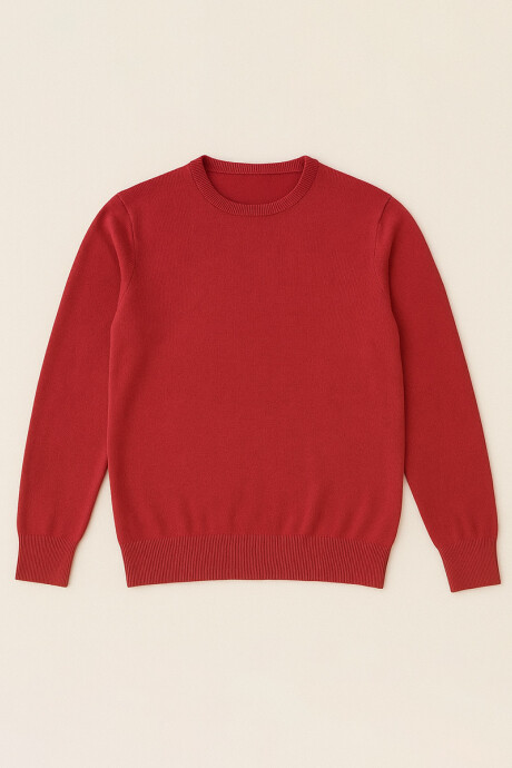 SWEATER OLMOS Rojo