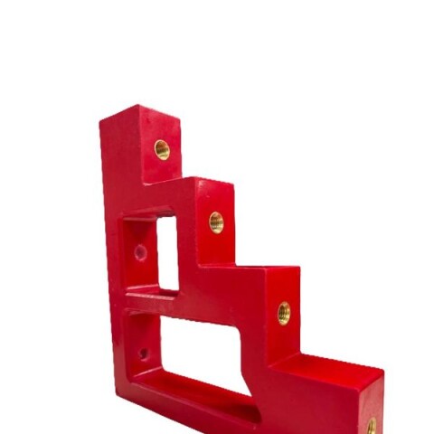 "AISLADOR P/ 4 BARRAS 50MM TIPO ESCALERA - ""T"" VCP" "AISLADOR P/ 4 BARRAS 50MM TIPO ESCALERA - ""T"" VCP"