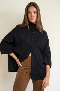 Cardigan Negro