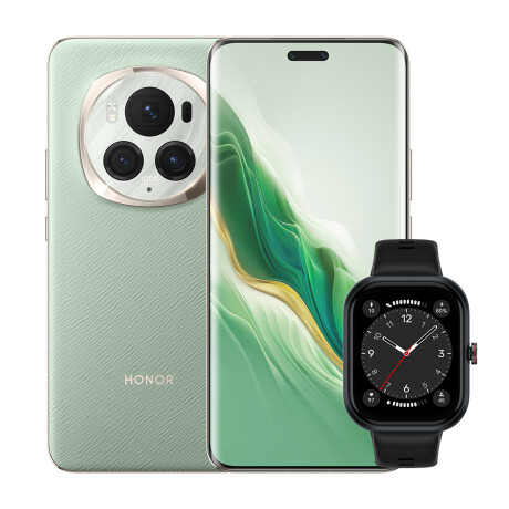 Honro Magic6 Pro 512GB / 12GB RAM + Smartwatch Honor Choice Haylou Watch Green