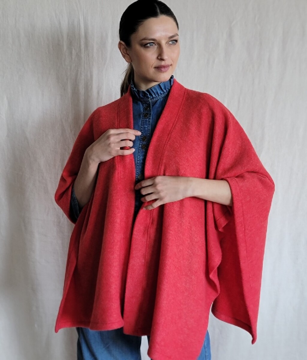 Ruana Cerdeña - Rojo 