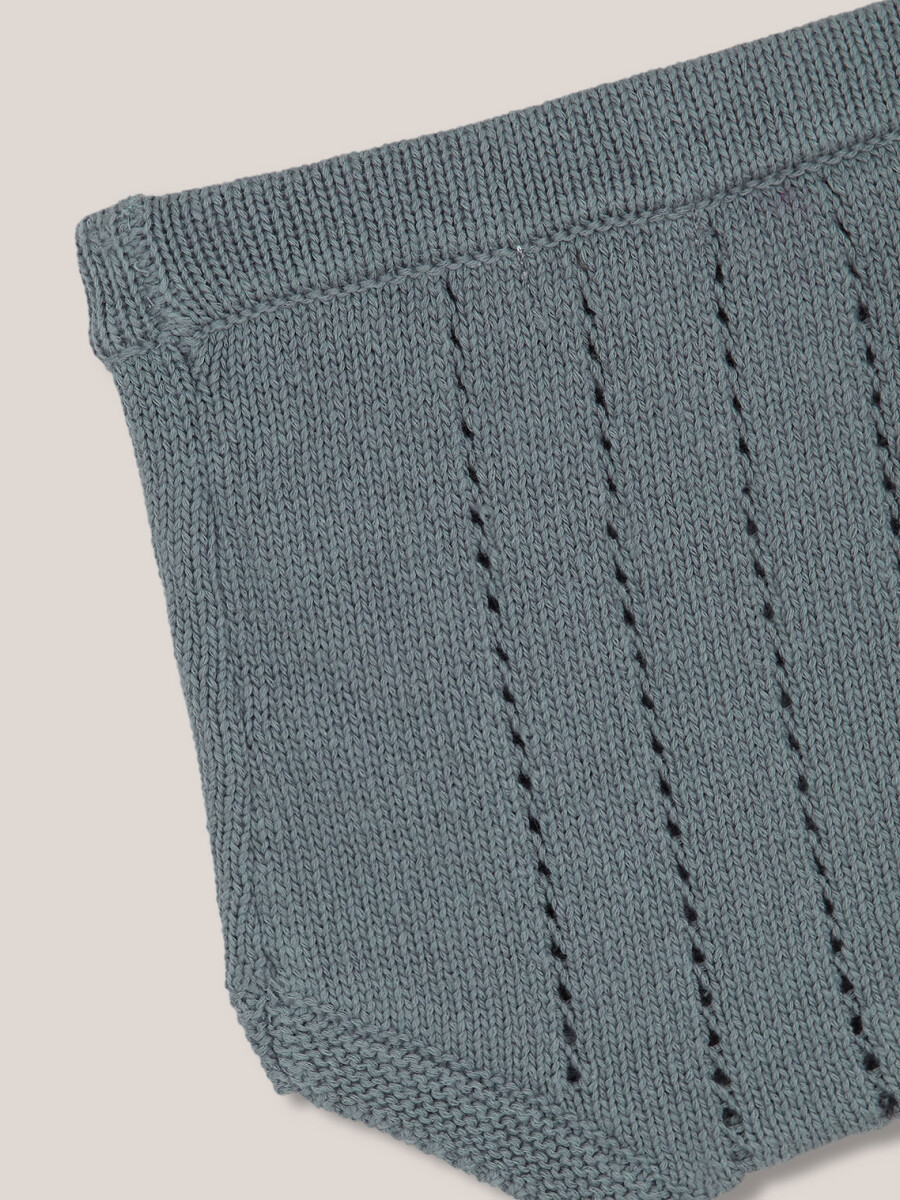 Bombacho Con Desagujados Azul