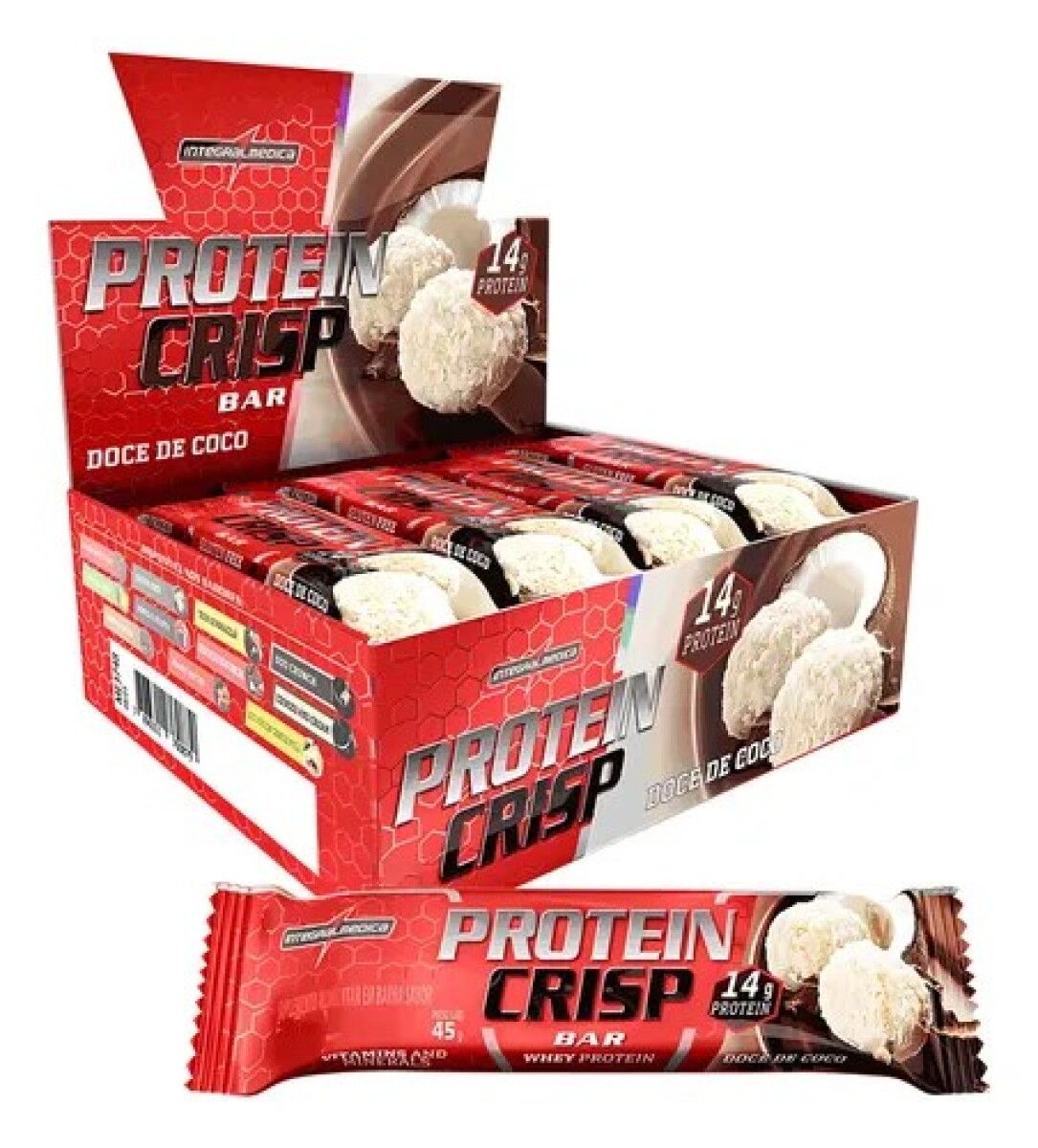 Caja x 12 - Protein crisp Coco 