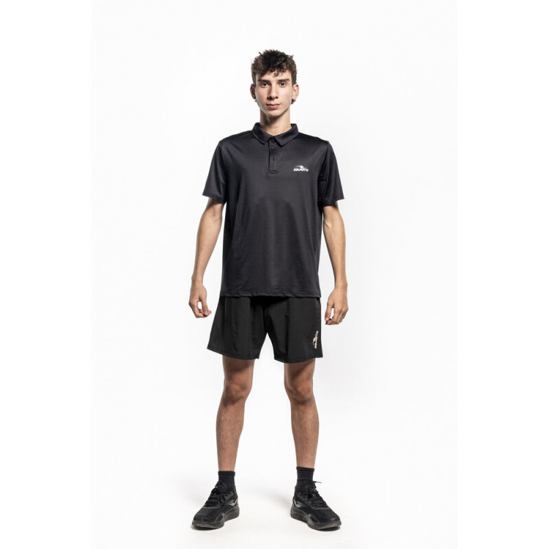 RAPID POLO T-SHIRT MEN BLACK BLACK
