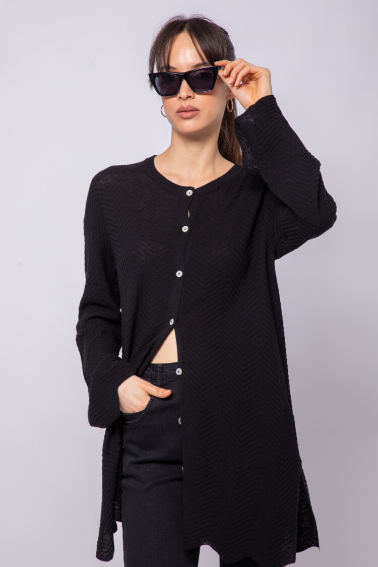 CARDIGAN RIVAS Negro