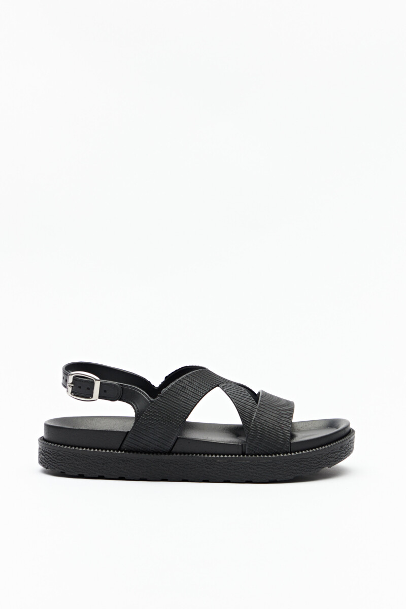SANDALIA RAK - Negro 