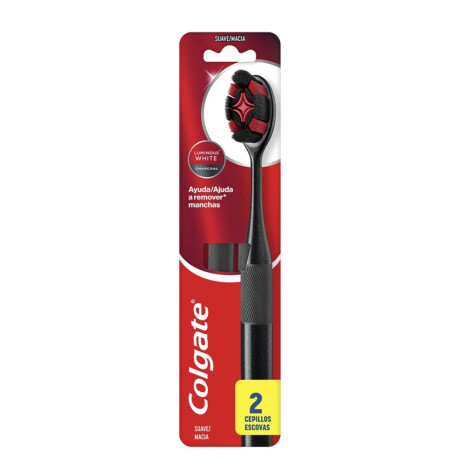 Cepillo de Dientes Colagate Luminous White Charcoal Cepillo de Dientes Colagate Luminous White Charcoal