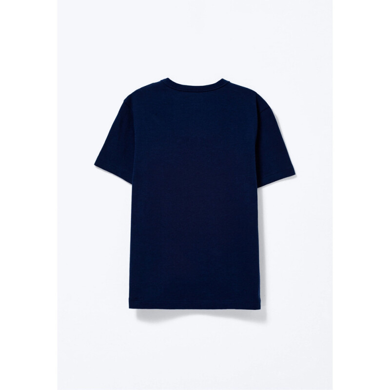 CAMISETA MM INFANTIL AZUL ESCURO