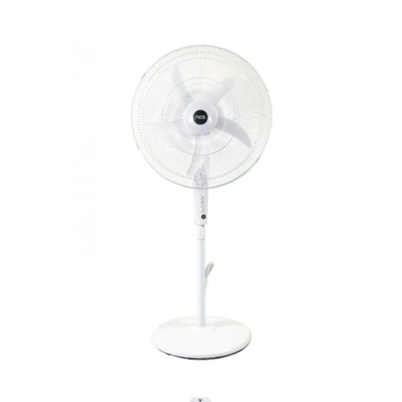 Ventilador NIC´S de Pie Blanco de 5 Aspas y 3 Velocidades Ventilador NIC´S de Pie Blanco de 5 Aspas y 3 Velocidades