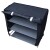 Zapatera Tela Ropero 3 Estantes Organizador Puerta Variante Color Negro