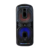 Parlante torre portátil bluetooth KTS1819 2 x 8" con micrófono y luces Parlante torre portátil bluetooth KTS1819 2 x 8" con micrófono y luces