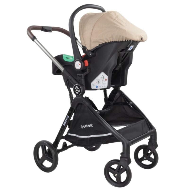 Bebesit Travel System Mars LX Baby Silla I-size + Base Isofix Bebesit Travel System Mars LX Baby Silla I-size + Base Isofix