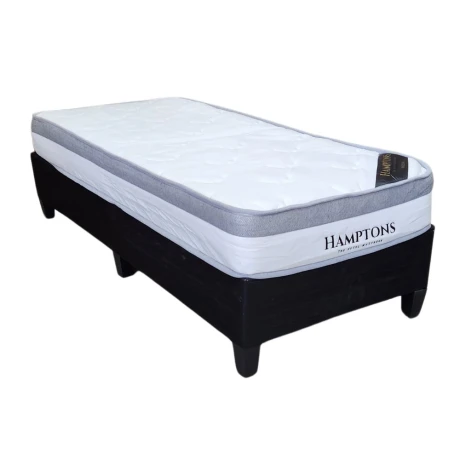Sommier 1 Plaza 80x185 - Colchon Hamptons Hybrid Rhodium Sommier 1 Plaza 80x185 - Colchon Hamptons Hybrid Rhodium