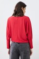 Blusa manga dollman rojo