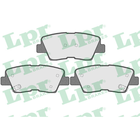 PASTILLAS DE FRENO HYUNDAI ACCENT-ELANTRA HB20 TRAS.2012- - PASTILLAS DE FRENO HYUNDAI ACCENT-ELANTRA HB20 TRAS.2012- -