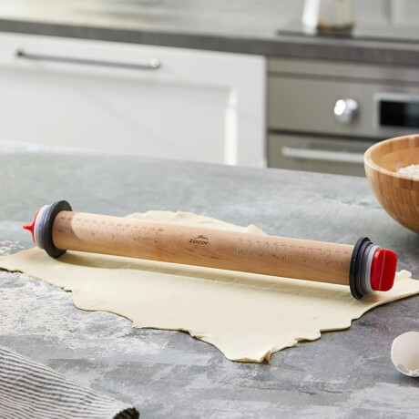 Palo de amasar con anillos. 380 mm Lacor Palo de amasar con anillos. 380 mm Lacor