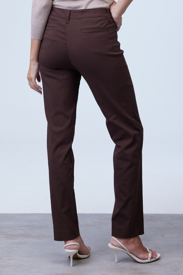 Pantalon Recto MARRON