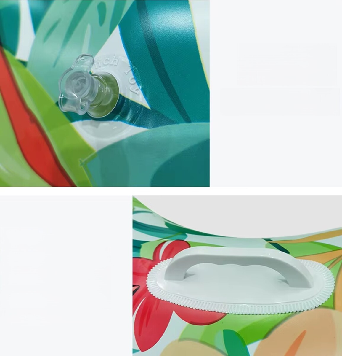 Flotador Redondo Adulto 120cm con Agarraderas – Comodidad y Seguridad en el Agua 