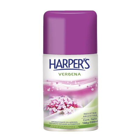AROMATIZADOR AEROSOL HARPERS 220ML VERBENA AROMATIZADOR AEROSOL HARPERS 220ML VERBENA