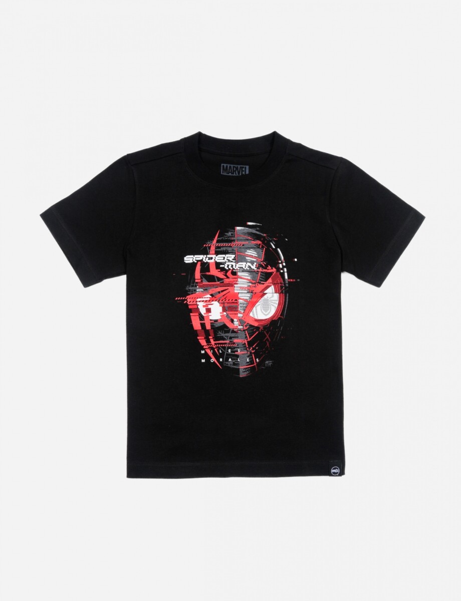 Camiseta niño Spiderman - Negro 