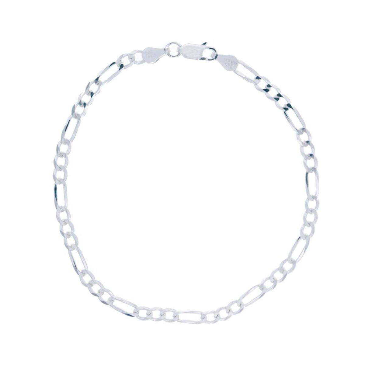 Pulsera de plata 925 - Figaro 