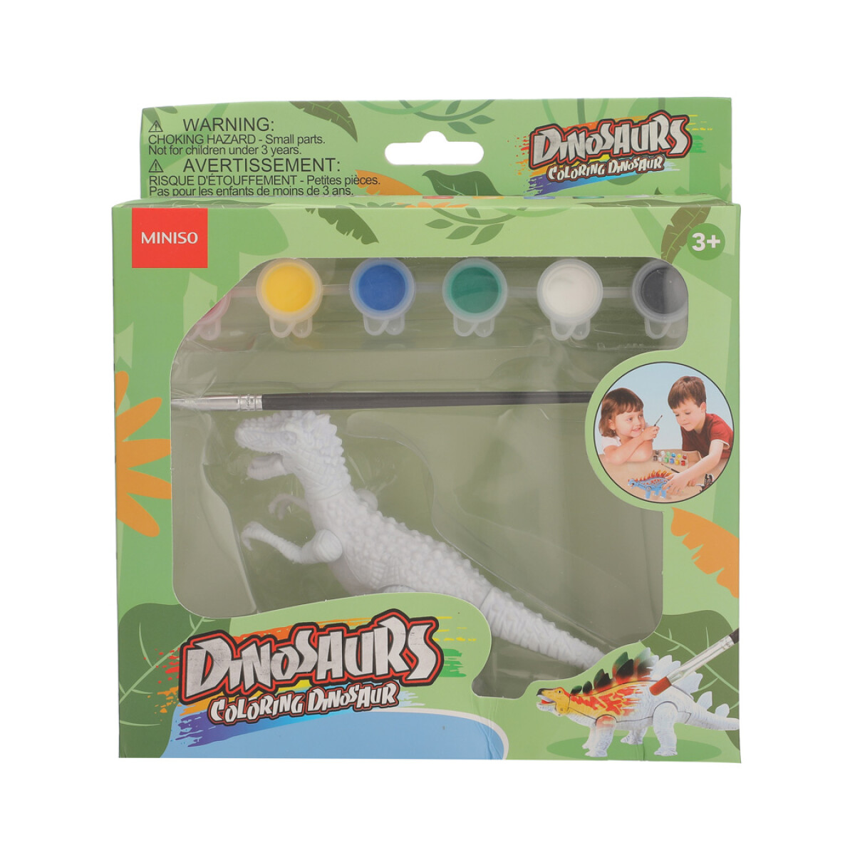 Set para pintar dinosaurio - Velociraptor 